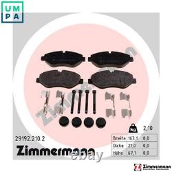 BRAKE PAD SET DISC BRAKE 29192.210.2 FOR VW CRAFTER/30-50/Van/30-35/Bus 2.5L