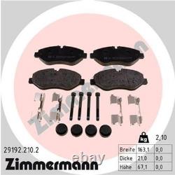 BRAKE PAD SET DISC BRAKE 29192.210.2 FOR VW CRAFTER/30-50/Van/30-35/Bus 2.5L