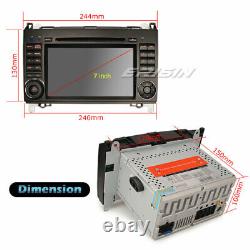 BT Car Stereo Satnav Mercedes-Benz A/B Class W169 Sprinter Vito Viano VW Crafter