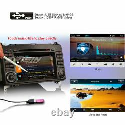 BT Car Stereo Satnav Mercedes-Benz A/B Class W169 Sprinter Vito Viano VW Crafter