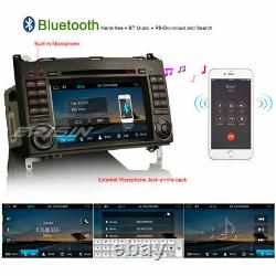 BT Car Stereo Satnav Mercedes-Benz A/B Class W169 Sprinter Vito Viano VW Crafter