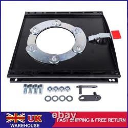 Black Seat Swivel Base For VW Crafter 05-16 Mercedes Sprinter 3.5-T 2005-2016