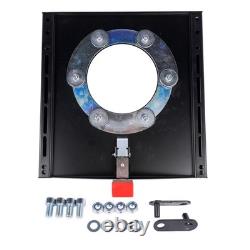 Black Seat Swivel Base For VW Crafter 05-16 Mercedes Sprinter 3.5-T 2005-2016