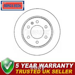 Borg & Beck Rear 1x Brake Disc Fits Mercedes Sprinter 2006- VW Crafter 2006-2016