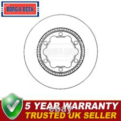 Borg & Beck Rear 1x Brake Disc Fits VW Crafter 2006-2016 Mercedes Sprinter 2006