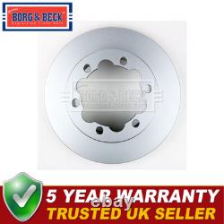 Borg & Beck Rear 1x Brake Disc Fits VW Crafter 2006-2016 Mercedes Sprinter 2006