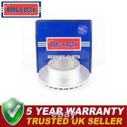 Borg & Beck Rear 1x Brake Disc Fits VW Crafter 2006-2016 Mercedes Sprinter 2006