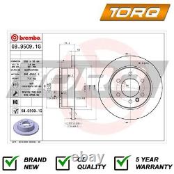Brake Disc & Pads Kit Rear Torq Fits Mercedes Sprinter VW Crafter