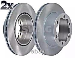 Brake Disc Rear Axle x2 pcs Fits MERCEDES Sprinter VW Crafter 30-50 2E0615601