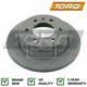 Brake Discs Rear Torq Fits Vw Crafter 2006-2016 Mercedes Sprinter 2006- #1