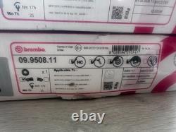 Brembo 09.9508.11 Front Brake Discs (Pair) Mercedes Sprinter VW Crafter 06-16