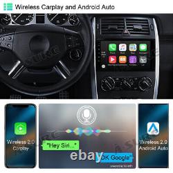 DAB+ CarPlay 64G Android 14 Car Stereo GPS For Mercedes Benz Sprinter VW Crafter
