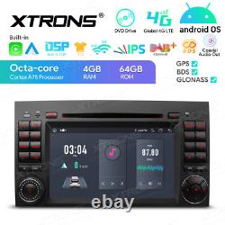 DVR+Android14 Car Stereo Radio DVD Player Mercedes-Benz W245 Sprinter VW Crafter