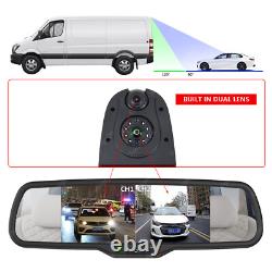 Dual Rear View Reversing Brake Light Camera Kit for Mercedes Sprinter VW Crafter