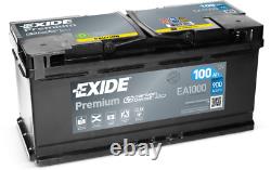 EA1000 EXIDE Premium Car Battery 019 Type Volkswagen Crafter 2.0 TDI 114