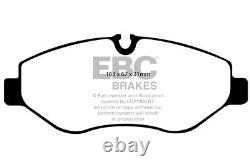 EBC Greenstuff Front Brake Pads for VW Crafter 30 2.0 TD (2011 16)
