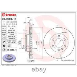 FOR Mercedes Sprinter Crafter Front Brembo Brake Discs Set