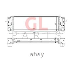 FOR VW CRAFTER 2006-2017 Intercooler 2E0.145.804 New
