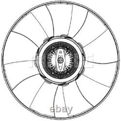 Fan, radiator for VW MERCEDES-BENZCRAFTER 30-35 Bus, CRAFTER 30-50 Van