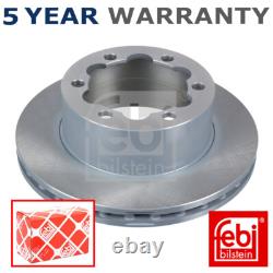 Febi Rear Brake Discs Fits VW Crafter 2006-2016 Mercedes Sprinter 2006