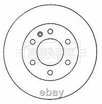 Fits Mercedes Sprinter 2006- VW Crafter 2006-2016 1x Brake Disc Front Mity