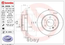 Fits Mercedes Sprinter 2006- VW Crafter 2006-2016 Firstpart Rear Brake Discs