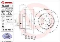 Fits Mercedes Sprinter 2006- VW Crafter 2006-2016 PV Rear Brake Discs