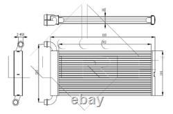 Fits NRF NRF 54326 Heat Exchanger, interior heating DE stock