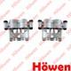Fits Vw Crafter 2006-2016 + Other Models 2x Brake Calipers Front Howen