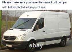 Fits for 06-13 Mercedes Sprinter 906 Crafter Front Bumper Grille Matte Black