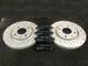 For Merc Sprinter 200 300 & 400 & Vw Crafter Front Drilled Grooved Discs & Pads