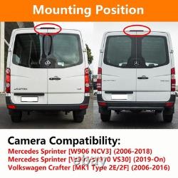 For Mercede Sprinter VW Crafter Van Rear Brake Light Reversing Camera+7 Monitor