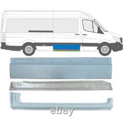 For Mercedes Sprinter Crafter 2006 3x Sliding Door Repair Panel Outer and Inner