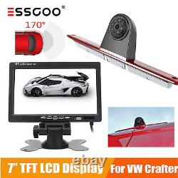 For Mercedes Sprinter VW Crafter 7 HD Monitor 170° Brake Light Reversing Camera