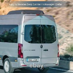 For Mercedes Sprinter VW Crafter Brake Light Reverse Camera 7Monitor High Level