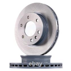 For Mercedes Sprinter Vw Crafter 2006- Front Brake Discs Pads Wear Sensors
