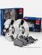 For Vw Crafter 2e, 2f 2.0d 11 To 16 Rear Solid Brake Discs And Pads Set 298 Mm