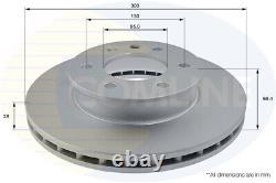 Front Brake Disc Suits Mercedes-Benz Sprinter 06- T1 Van 81-82 VW Crafter 06