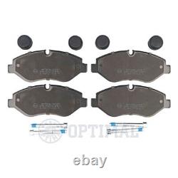 Front Disc Brake Pad Set OPTIMAL Fits MERCEDES Sprinter Viano VW 03-16 2E0698151 Front Disc Brake Pad Set OPTIMAL Fits MERCEDES Sprinter Viano VW 03-16 2E0698151