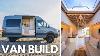 Full Van Build In 15 Minutes Start To Finish Modern Luxury 4x4 Sprinter Van Conversion
