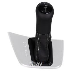 Gear shift knob LED for Mercedes Sprinter W906 Crafter stitch silver B86