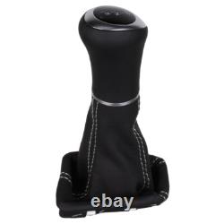 Gear shift knob LED for Mercedes Sprinter W906 Crafter stitch silver B86
