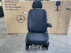 Genuine Mercedes Sprinter / VW Crafter Driver Seat + Armrest Fit 2006.2018 Mint