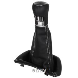 ICT gear shift knob for Mercedes Sprinter W906 VW Crafter stitch silver B71