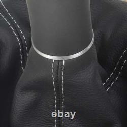 ICT gear shift knob for Mercedes Sprinter W906 VW Crafter stitch silver B71
