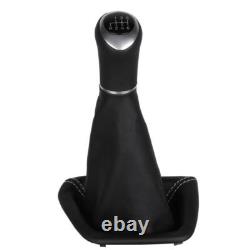 ICT gear shift knob for Mercedes Sprinter W906 VW Crafter stitch silver B71