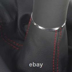 ICT gear shift knob gaiter for Mercedes Sprinter W906 VW Crafter thread red C71