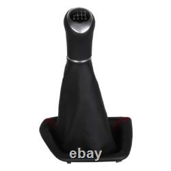 ICT gear shift knob gaiter for Mercedes Sprinter W906 VW Crafter thread red C71