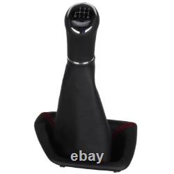 ICT gear shift knob gaiter for Mercedes Sprinter W906 VW Crafter thread red C71