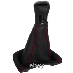 ICT gear shift knob gaiter for Mercedes Sprinter W906 VW Crafter thread red C71